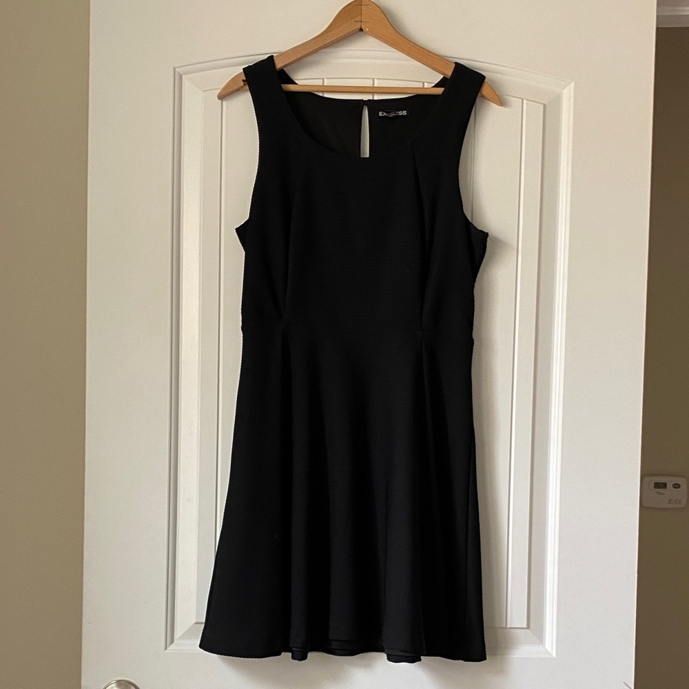 Express Black Mini Dress
